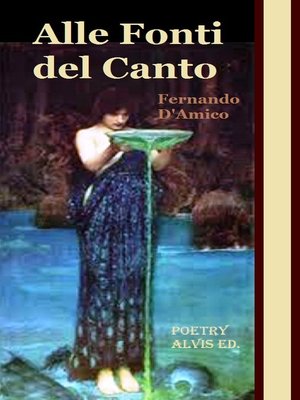 cover image of Alle Fonti del Canto